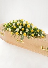 All Rose Double Ended Coffin Top